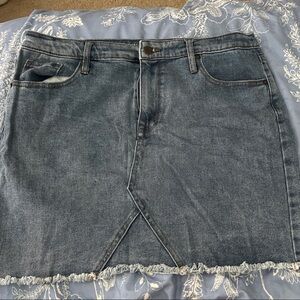 Mossimo Supply Co. Blue Denim Skirt